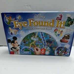 Disney Eye Found It! Hidden Picture Game - Blue and Gold